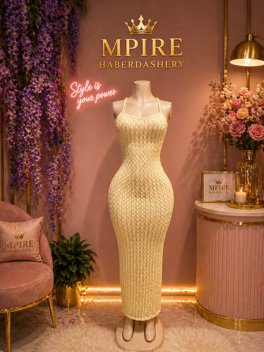 Mpire Sculpt Knit Dress