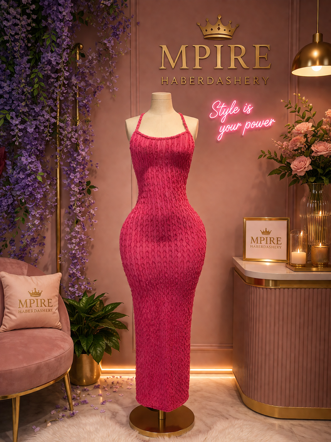 Mpire Sculpt Knit Dress